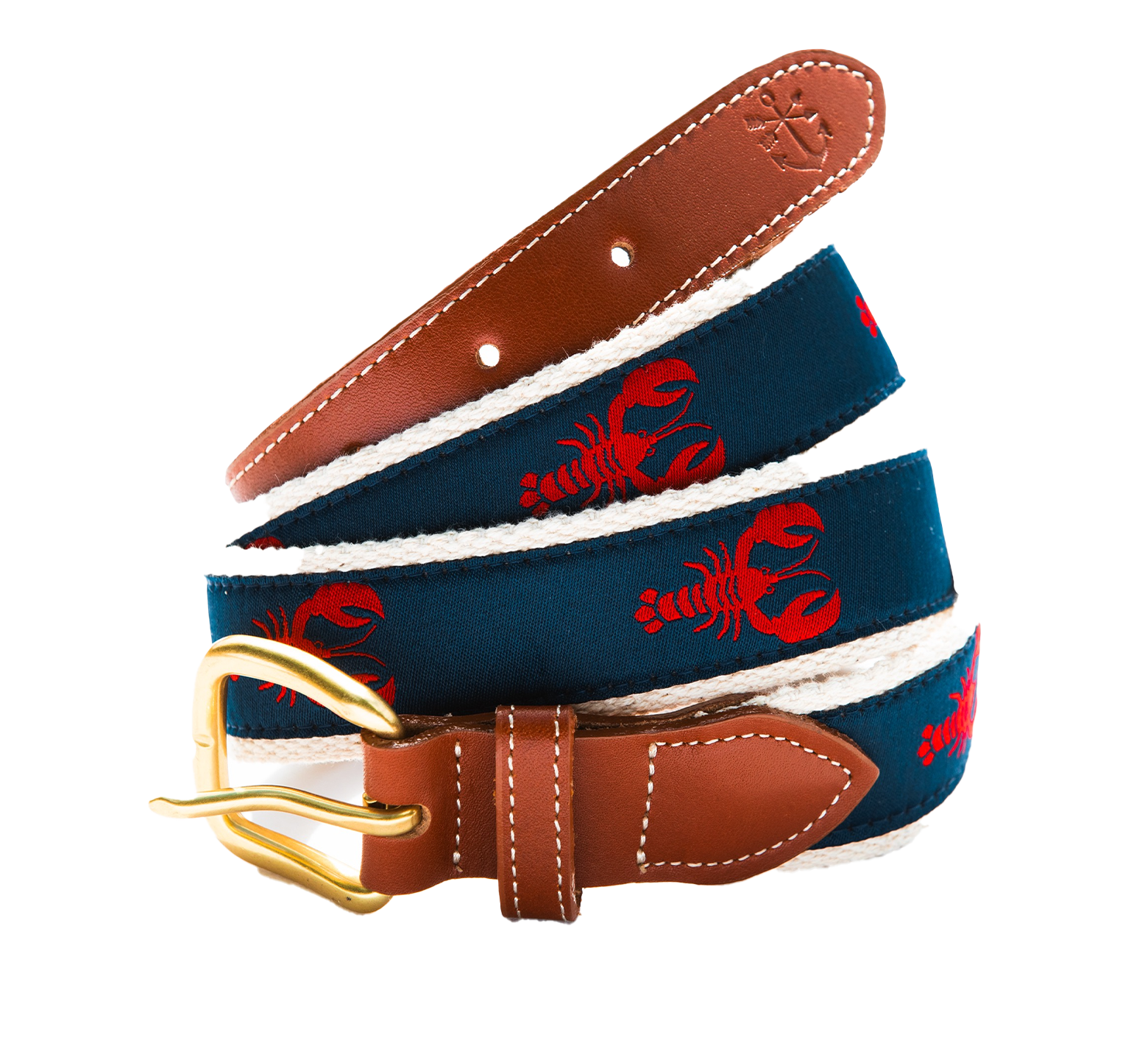Maine Lobster Ribbon Belt