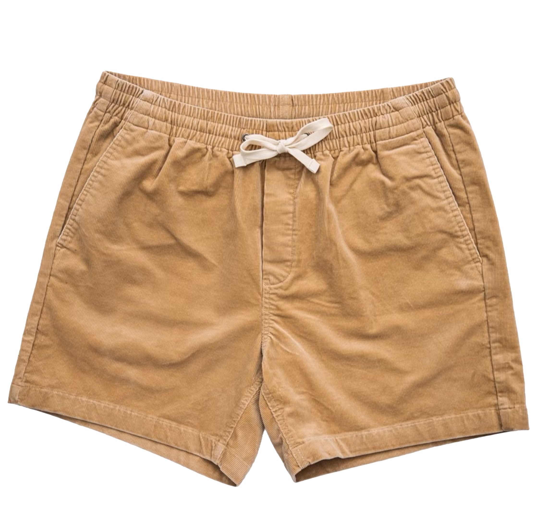Coastal Corduroy Shorts in Tan