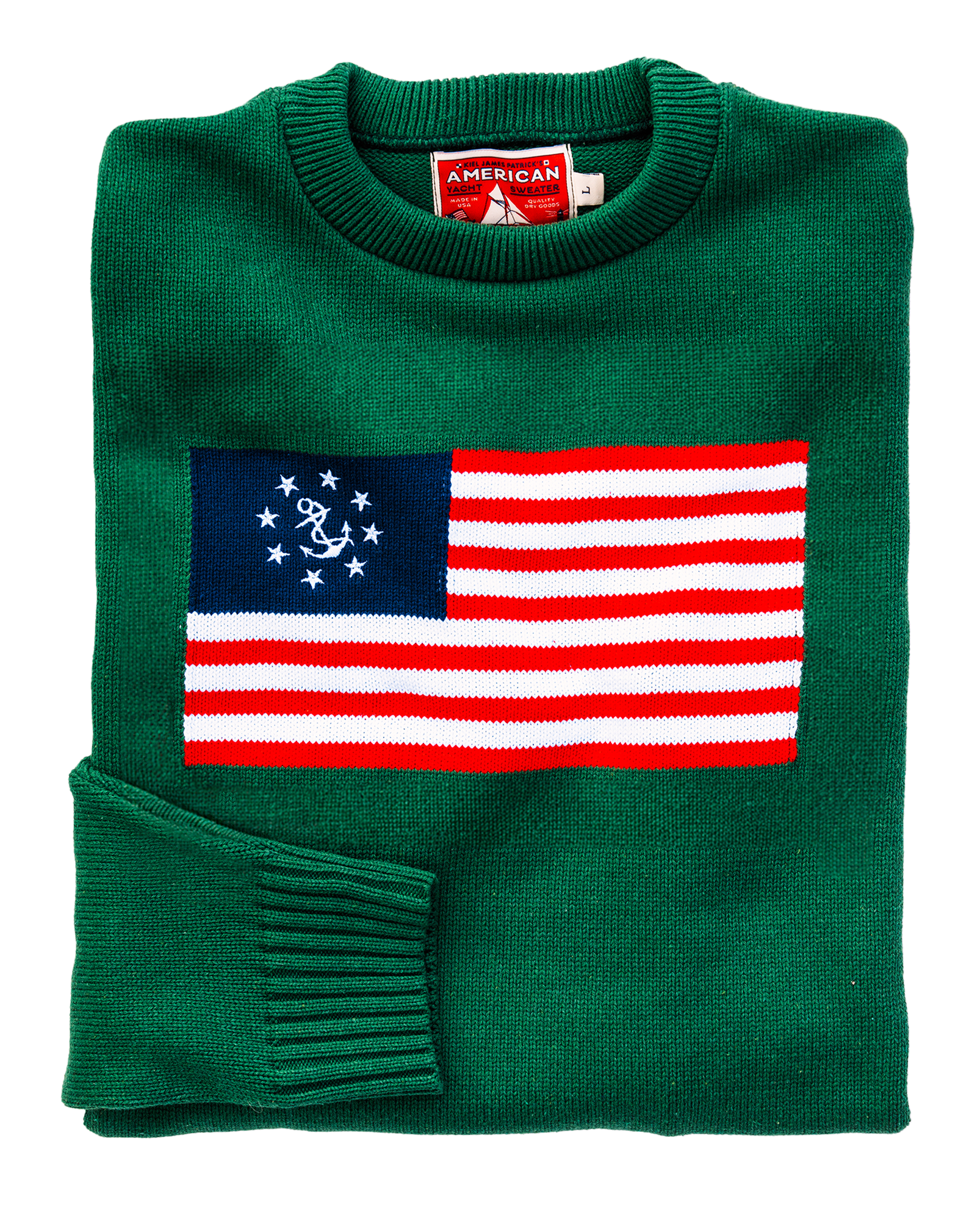 American Yacht Sweater- Green