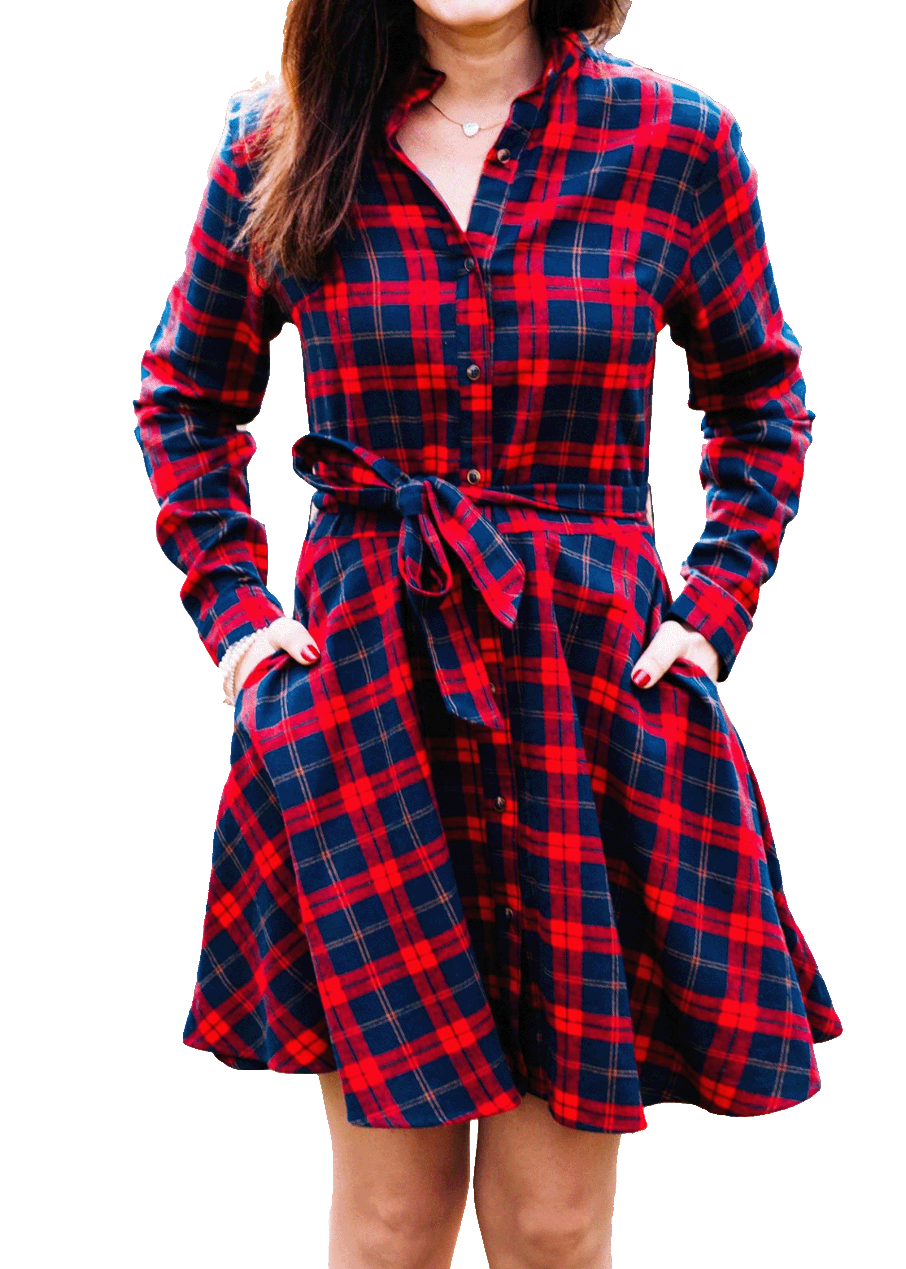 Alpine Lodge Flannel Dress