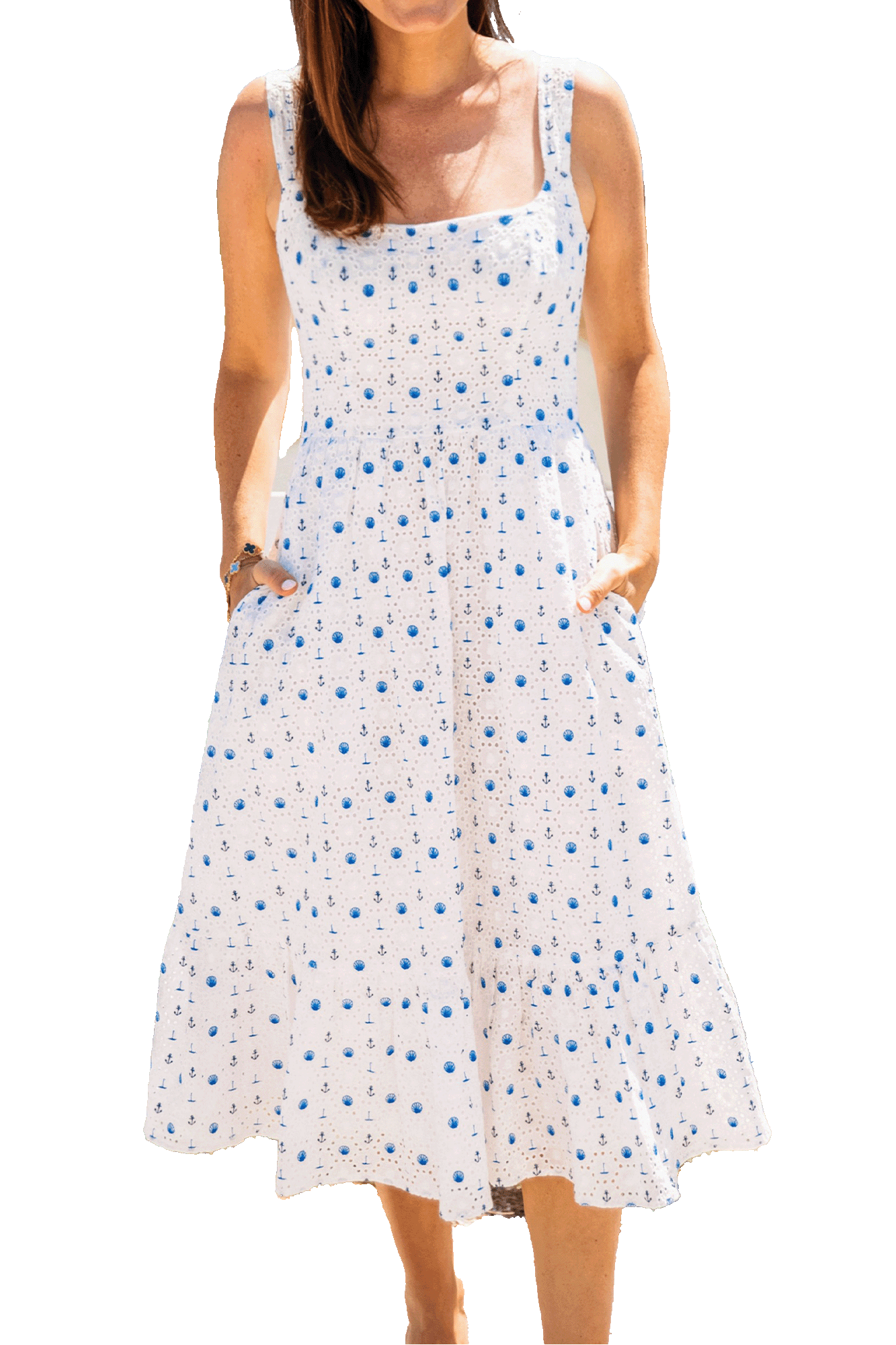 Beachcomber Eyelet Dress