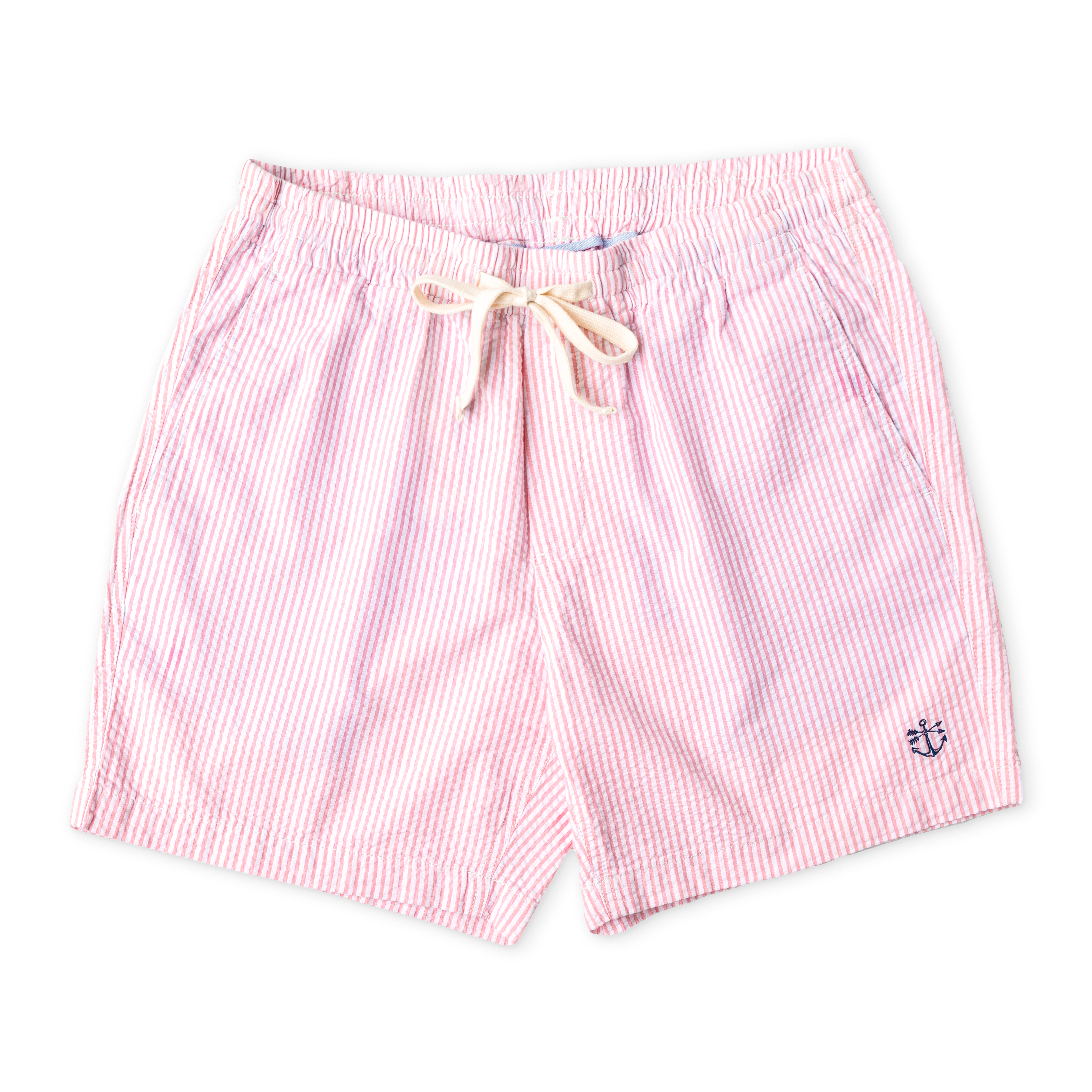 Sailor's Delight Seersucker Drawstring Shorts