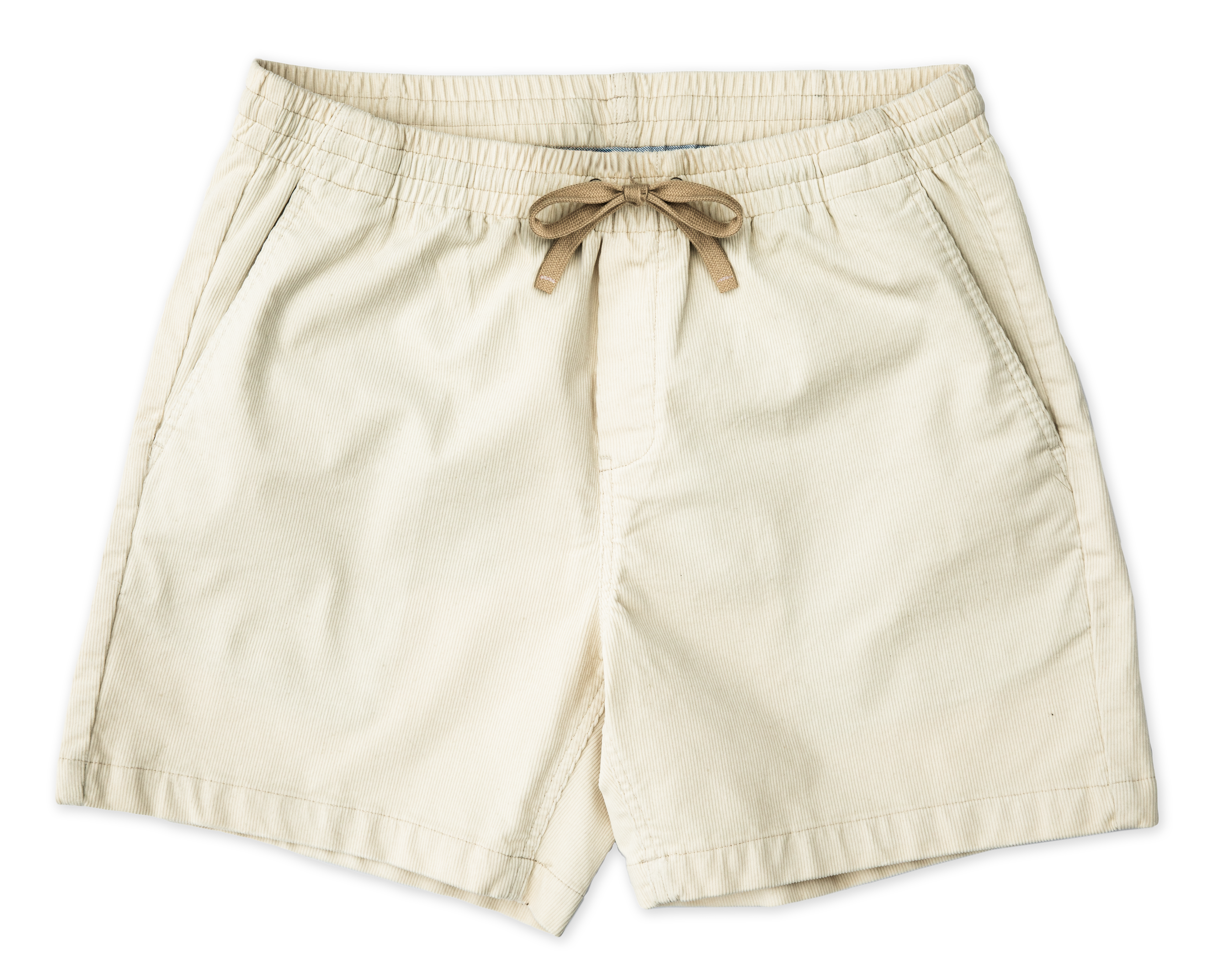 Coastal Corduroy Shorts in Ecru