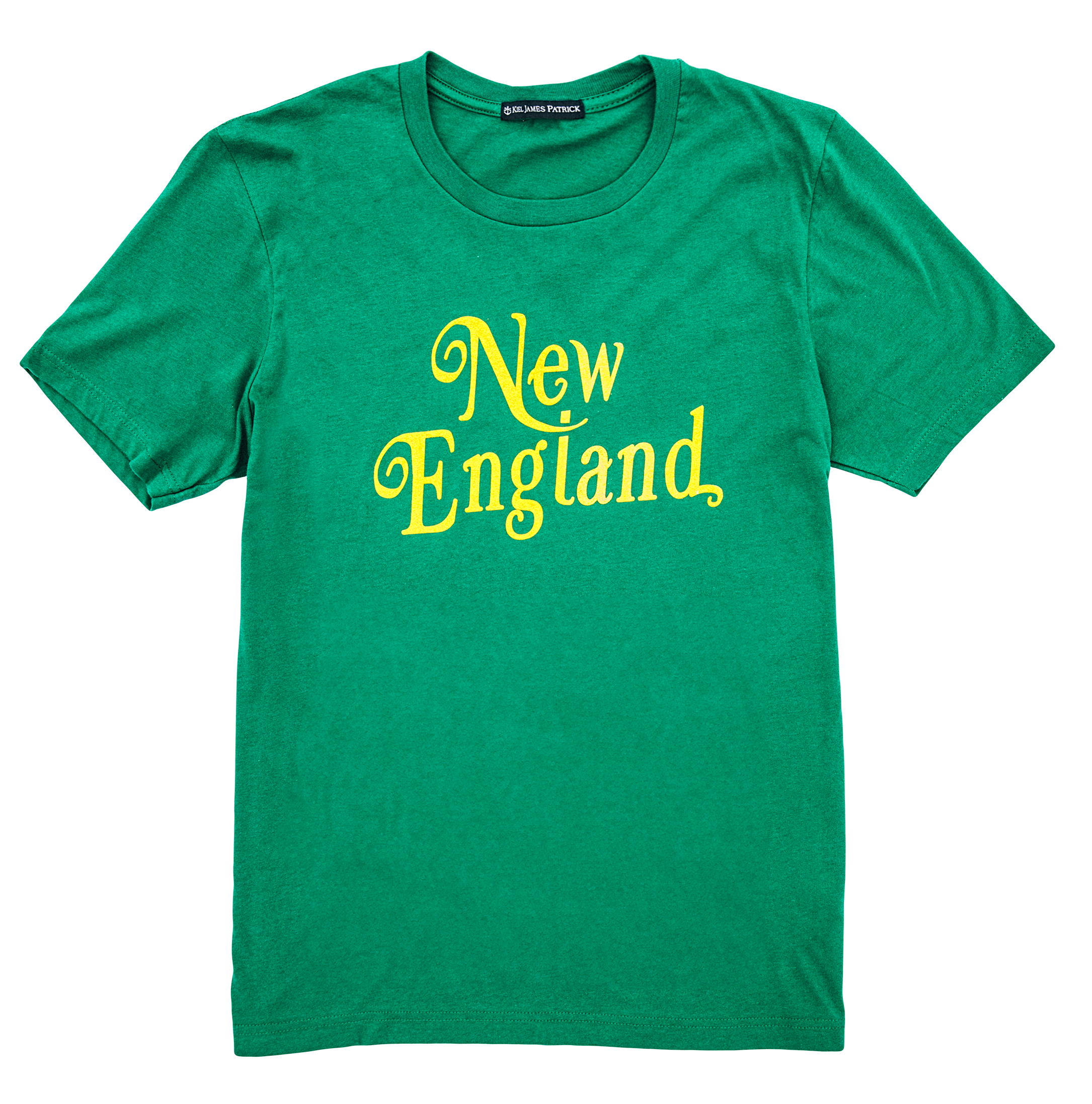 New England Graphic T-Shirt in Green