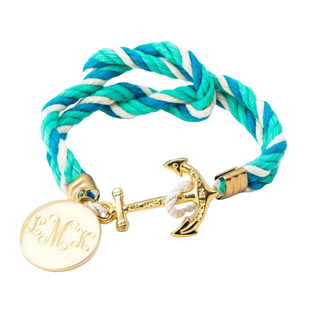 Felicity's Wave Pool Engravable Sailor's Knot Bracelet