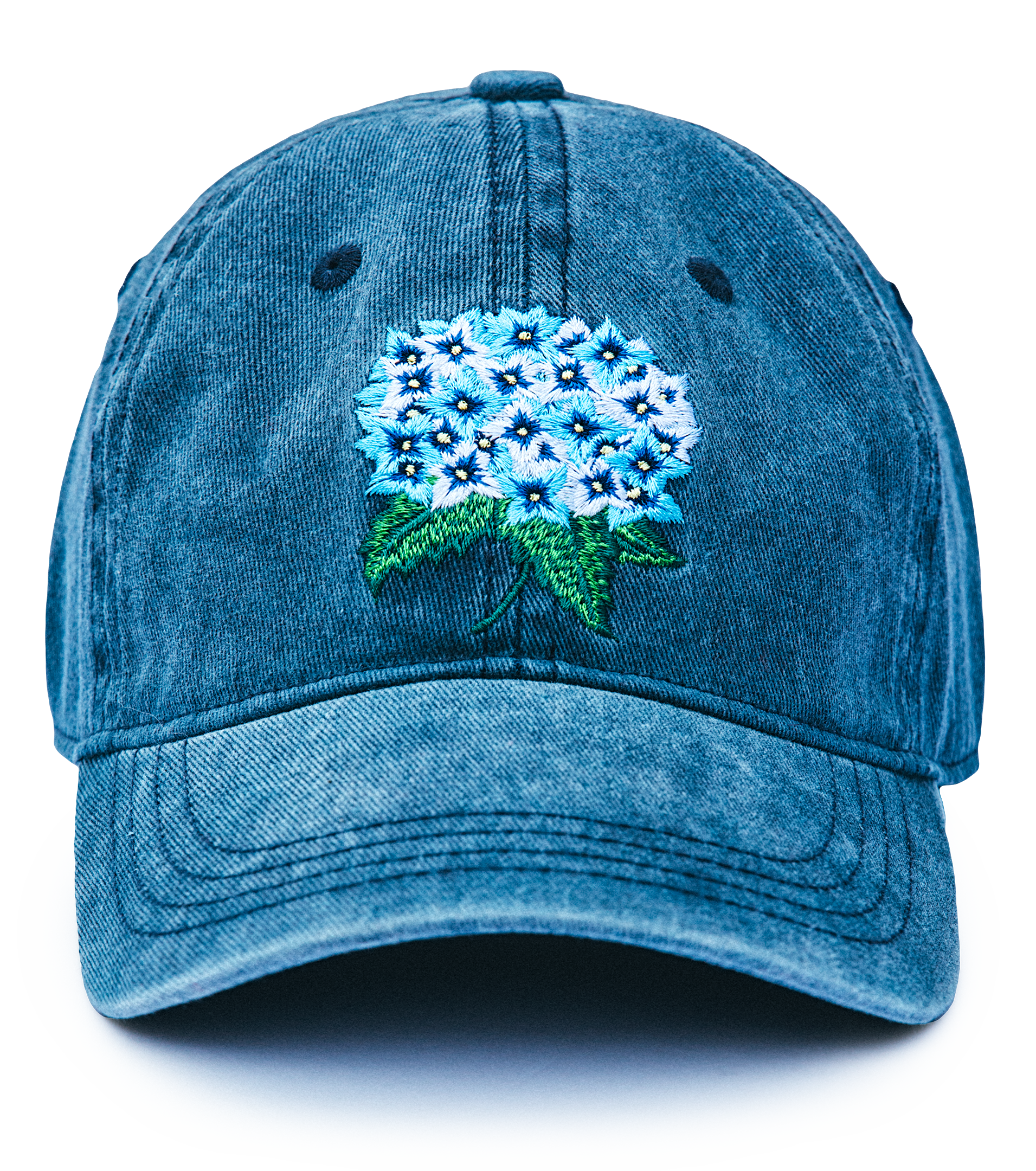 The Hydrangea Bloom Hat- Navy