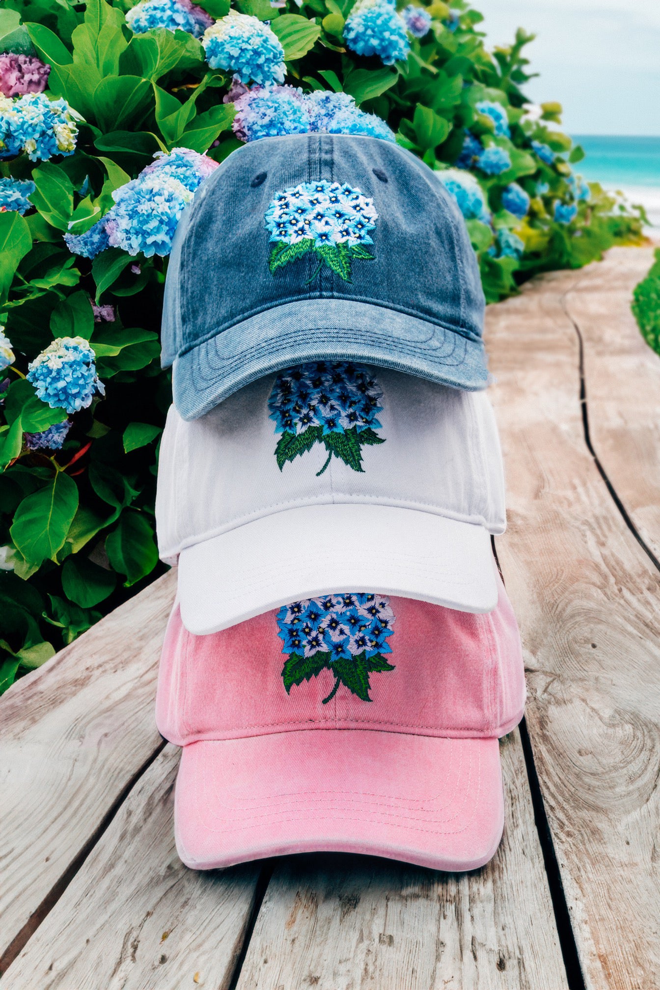 The Hydrangea Bloom Hat- White