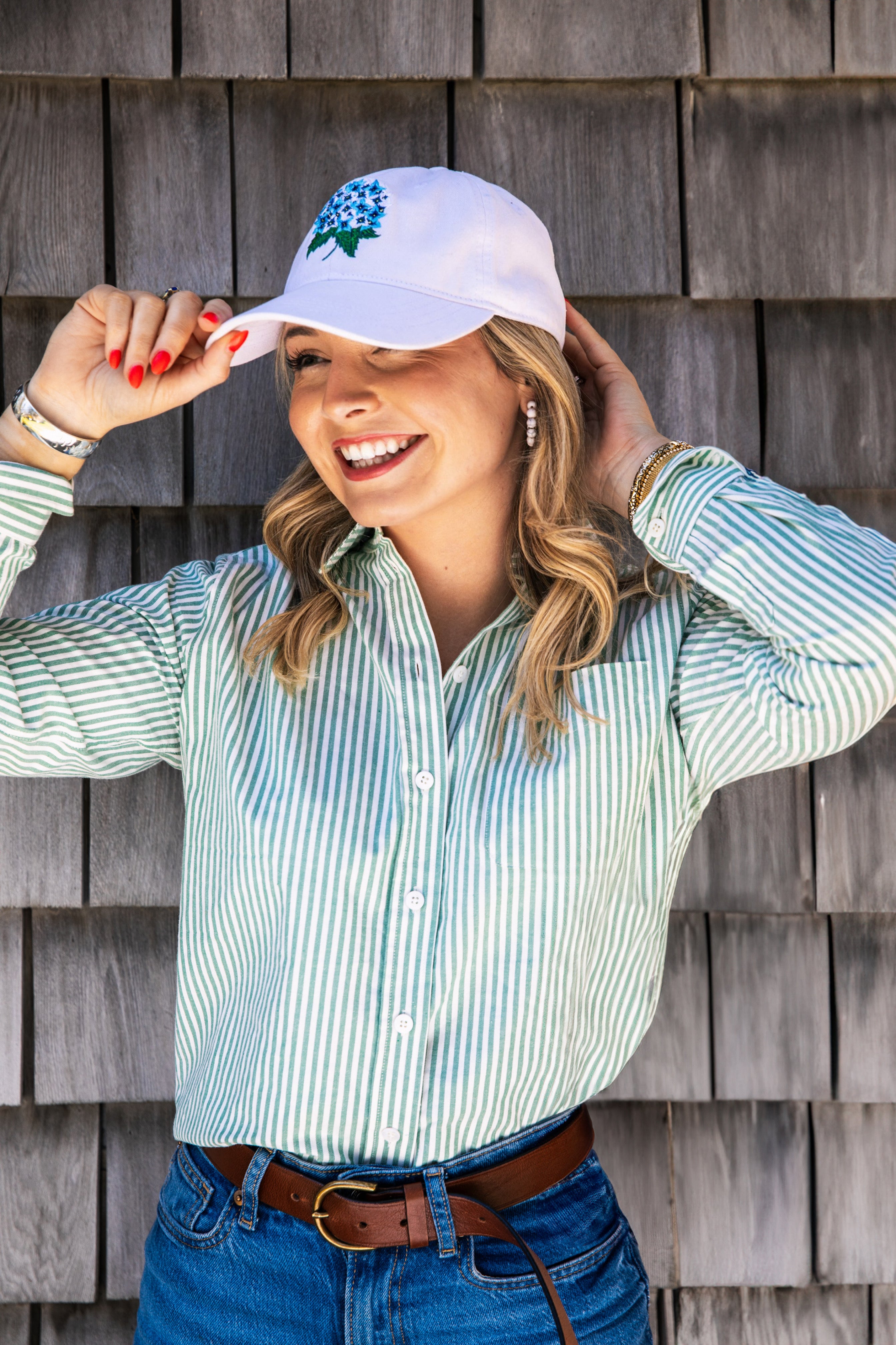 The Hydrangea Bloom Hat- White