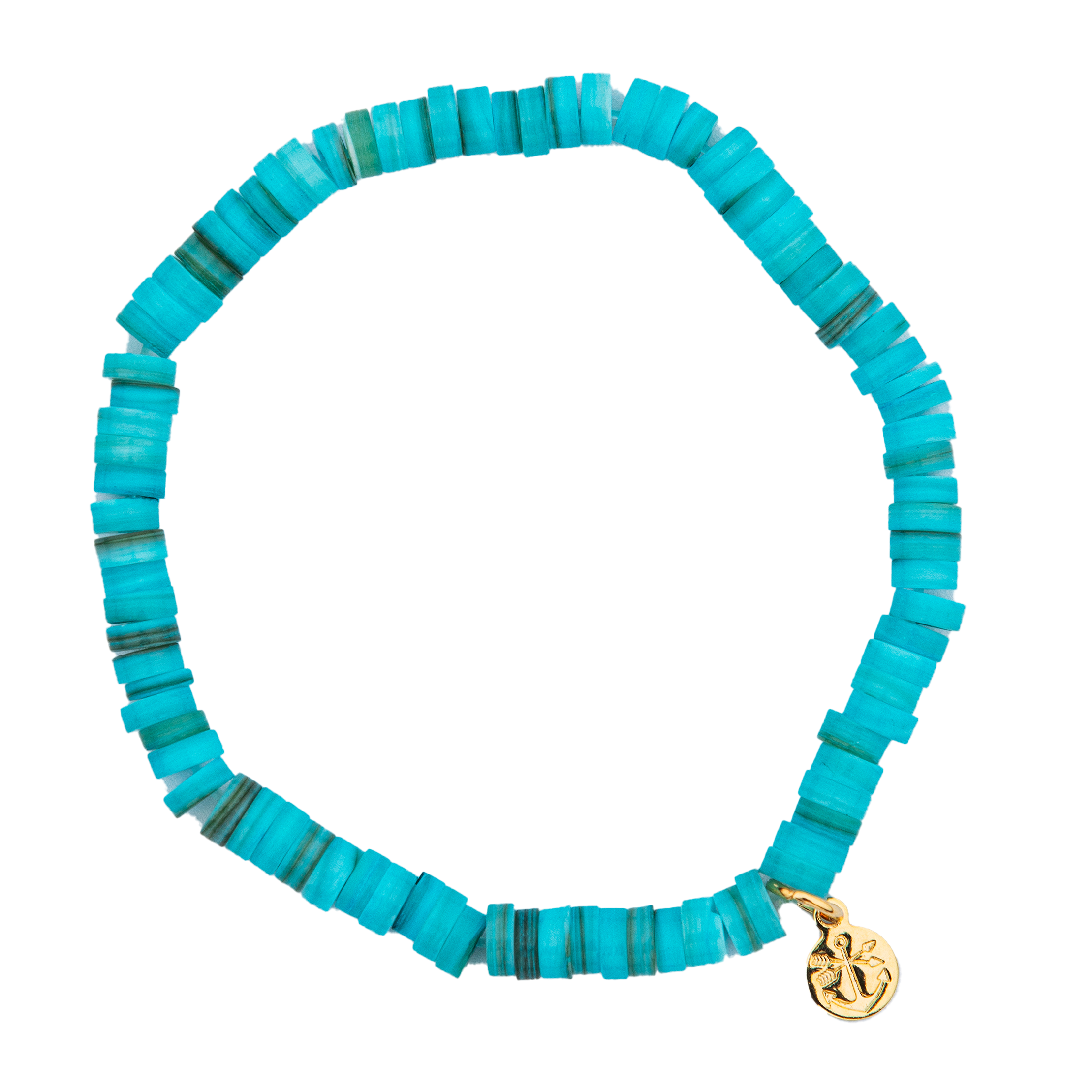 Blue Lagoon Shell Bracelet