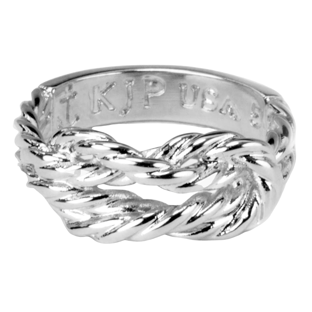 Sailor's Knot Silver Ring