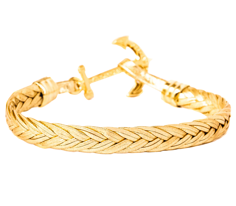 Golden Birch Fishtail Bracelet