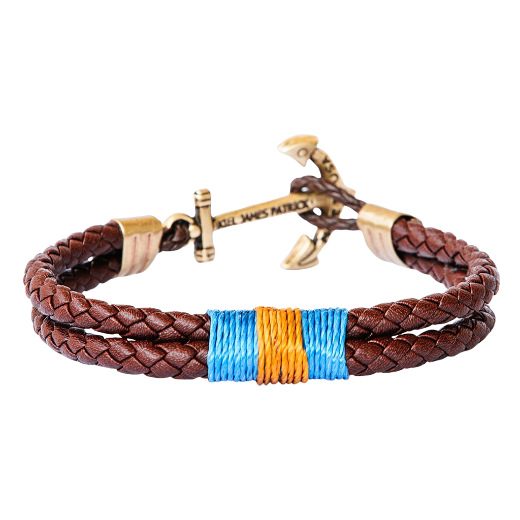 Barnwood Crisp Leather Bracelet