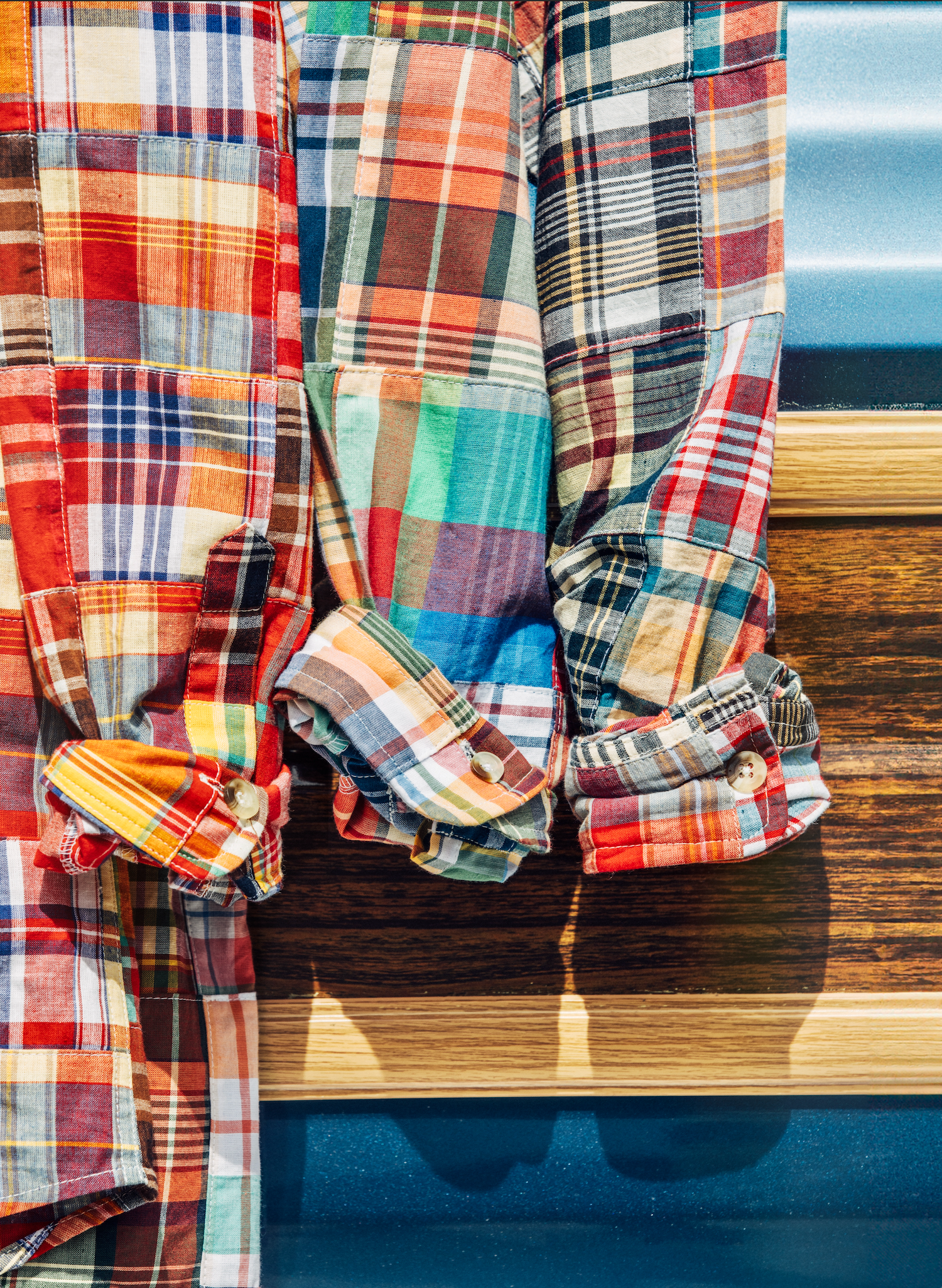 Montauk Patchwork Madras Shirt