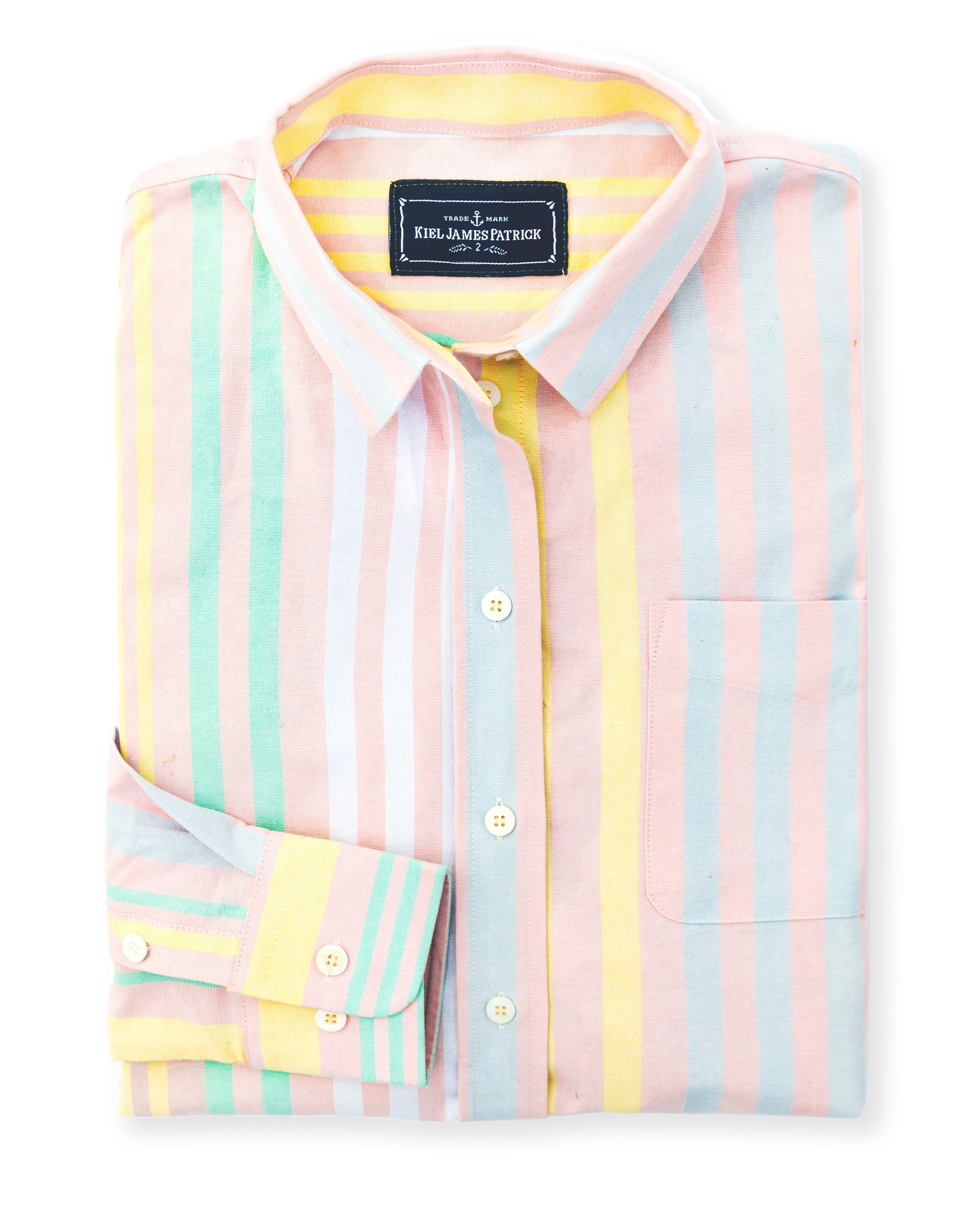Bahama Breeze Striped Oxford Shirt