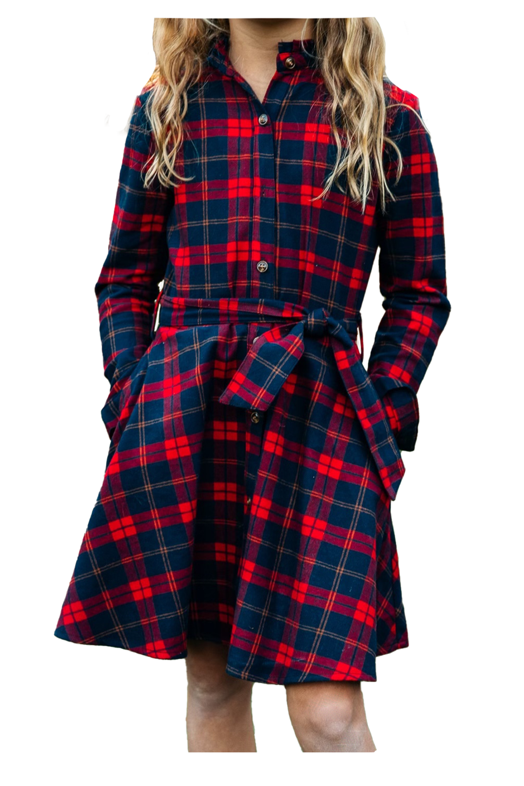 Alpine Lodge Kids Flannel Dress