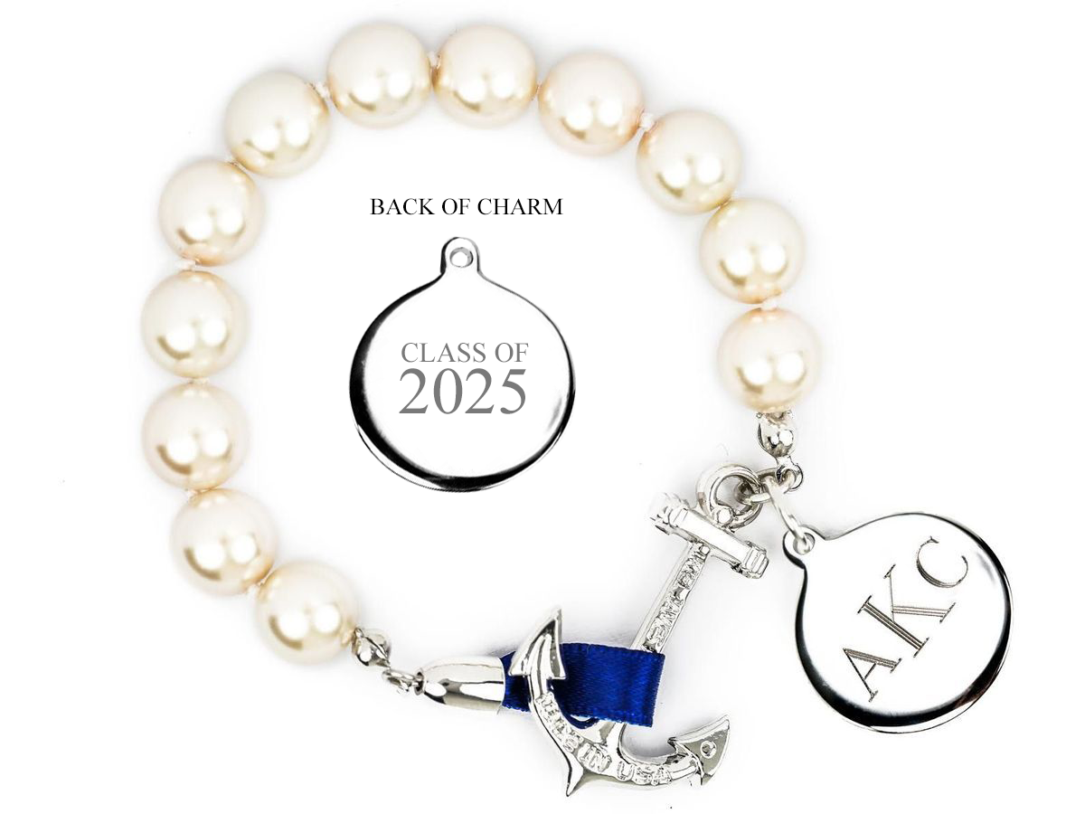 Charlotte Engravable Graduation Bracelet