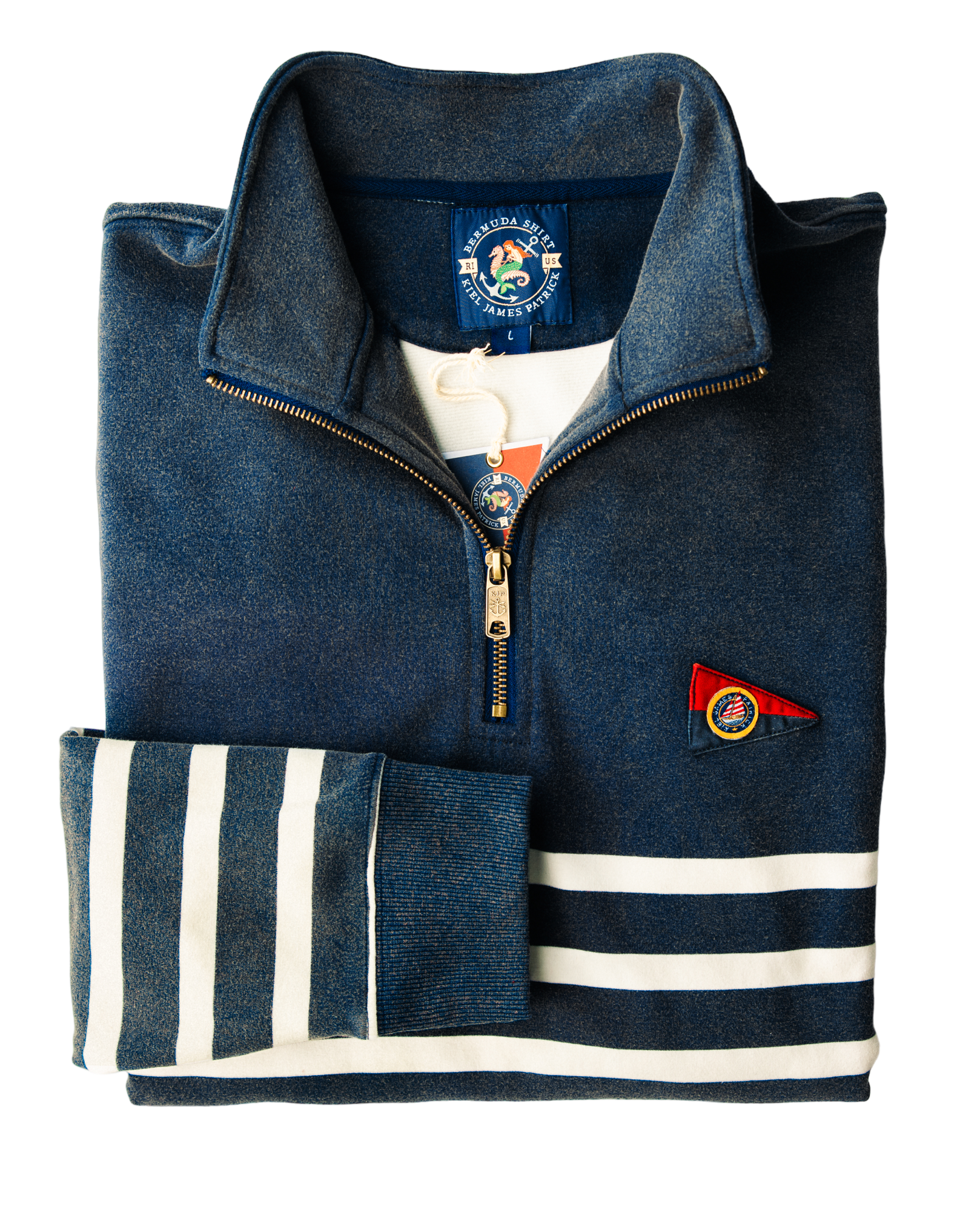 Mariner Striped Quarter Zip